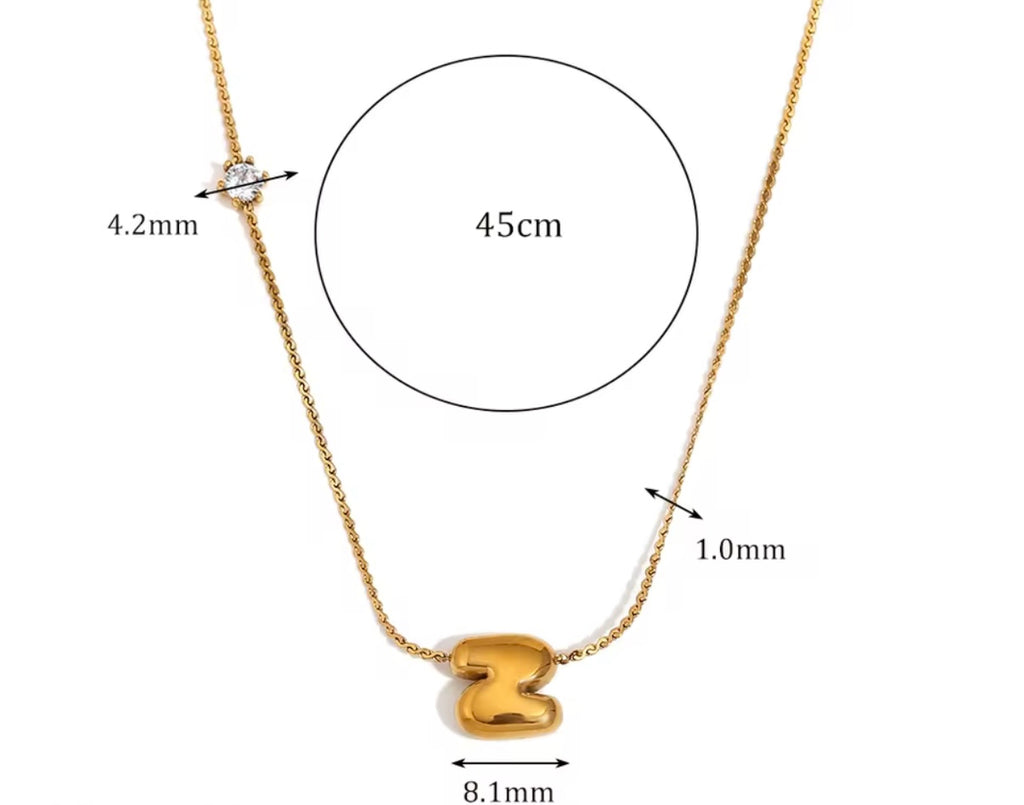 Carrie Initial Pendant