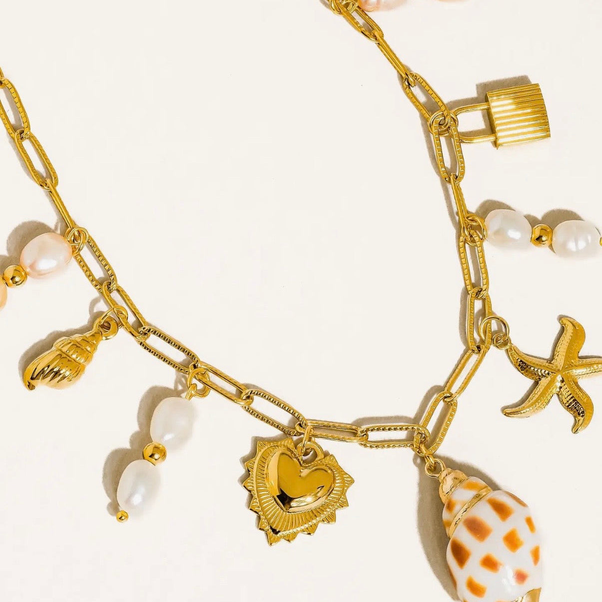 Summer charm necklace