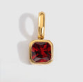 Birth You - Square Birthstone Charm