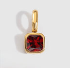 Birth You - Square Birthstone Charm