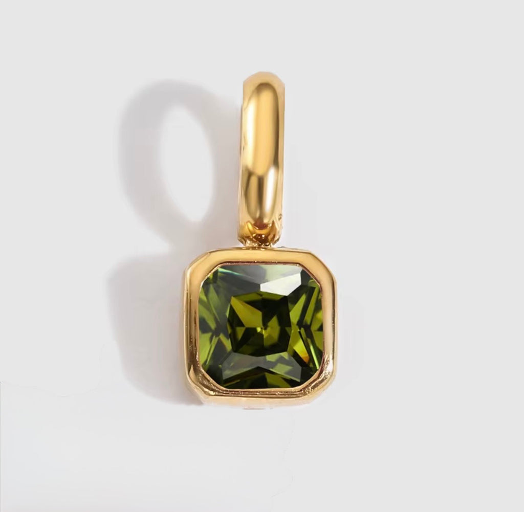 Birth You - Square Birthstone Charm