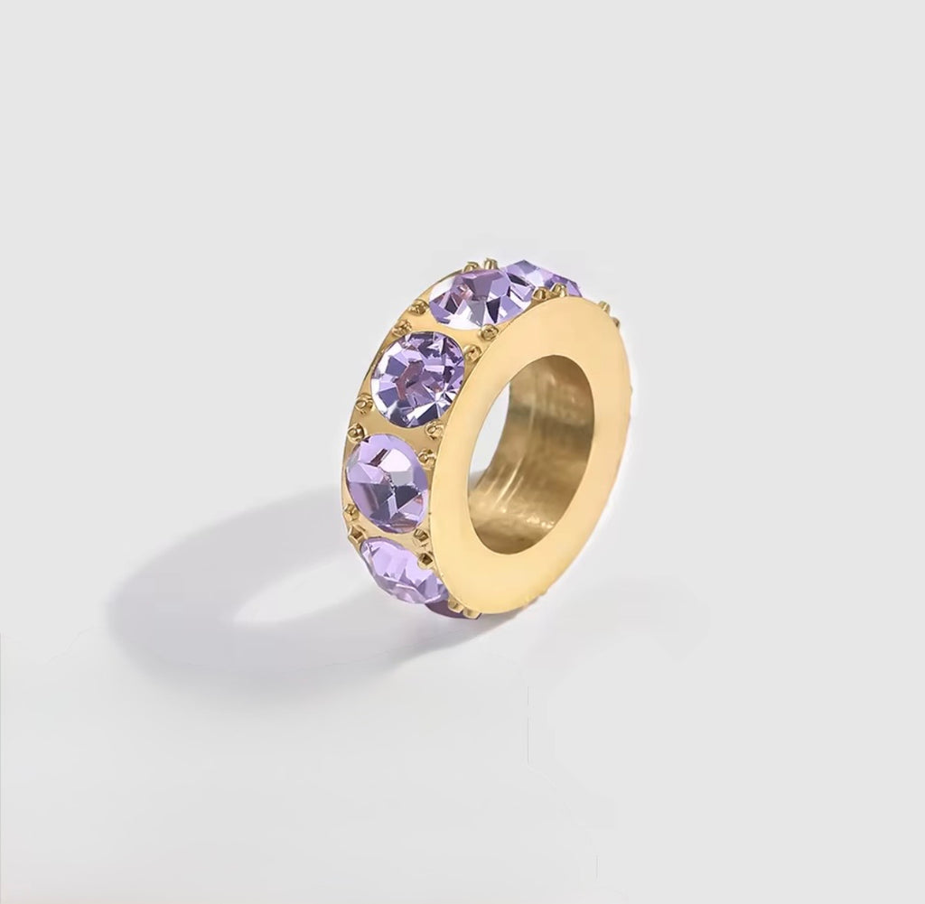 Birth You - Circular birthstone charm