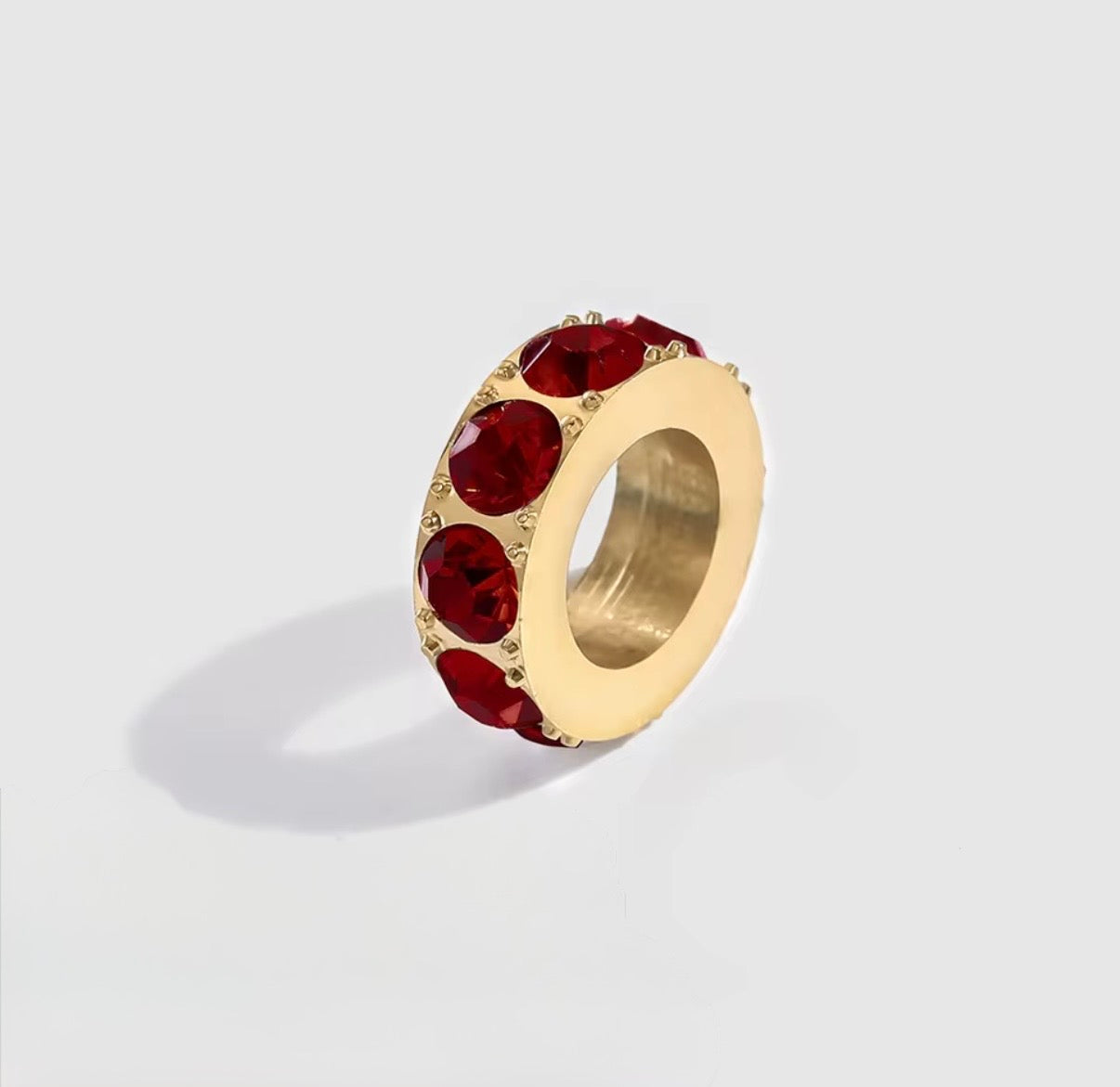 Birth You - Circular birthstone charm