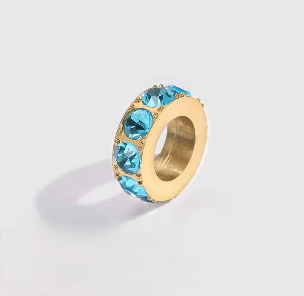 Birth You - Circular birthstone charm