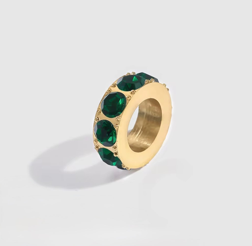 Birth You - Circular birthstone charm