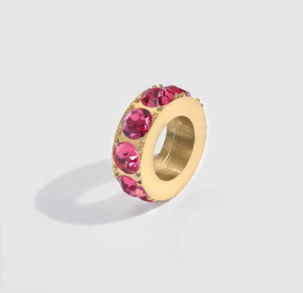Birth You - Circular birthstone charm