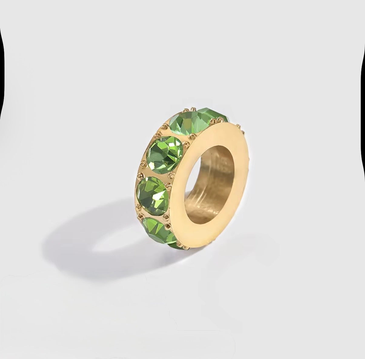 Birth You - Circular birthstone charm