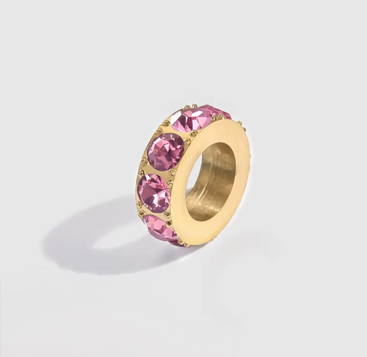 Birth You - Circular birthstone charm