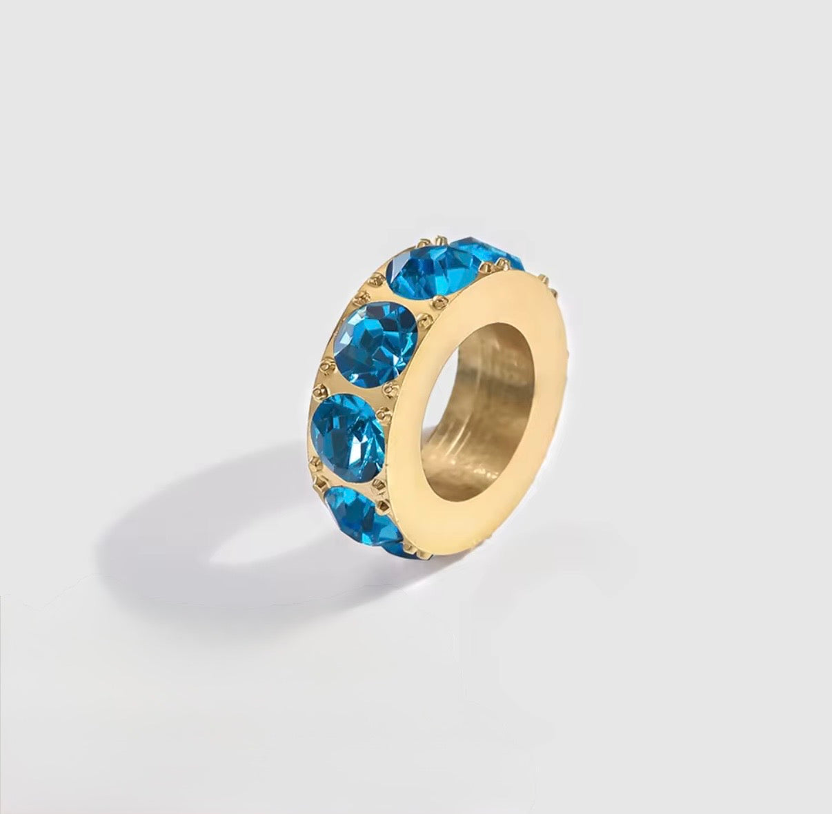 Birth You - Circular birthstone charm