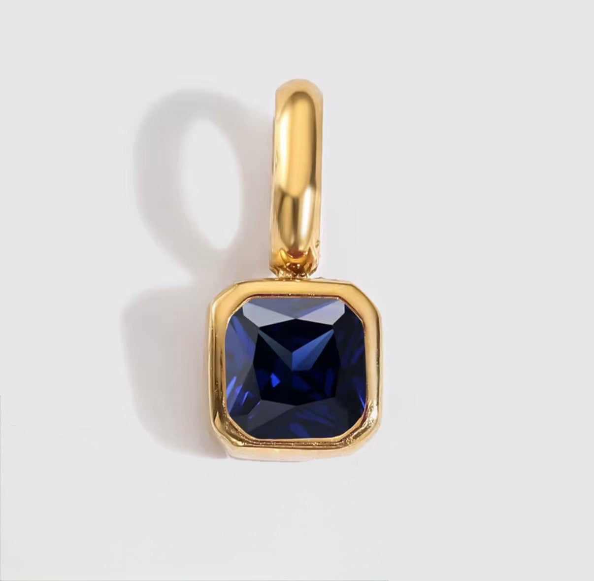 Birth You - Square Birthstone Charm